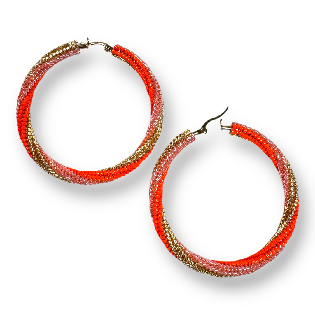 Aretes hoops Isabela grandes