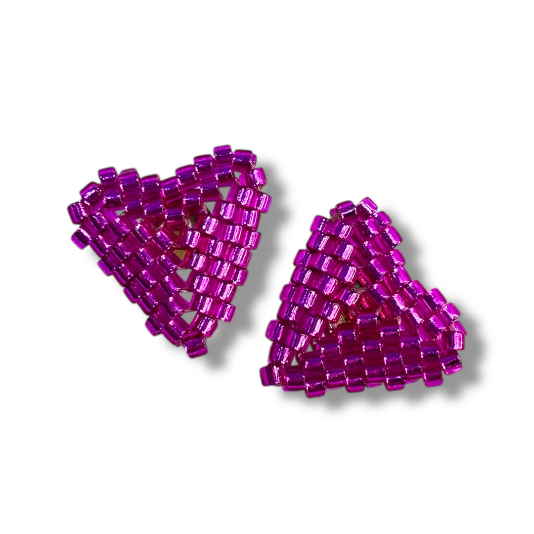 Aretes mini corazón