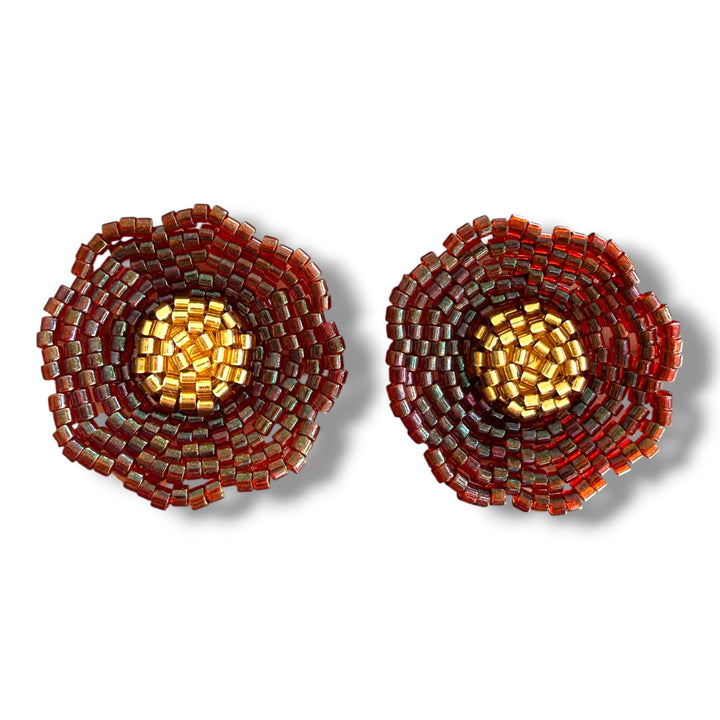 Aretes mini flor