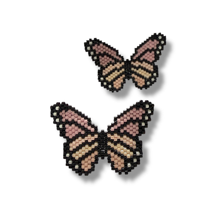 Aretes mariposas medium