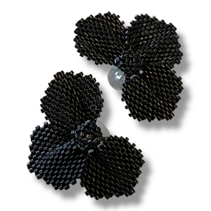 Aretes medias amapolas