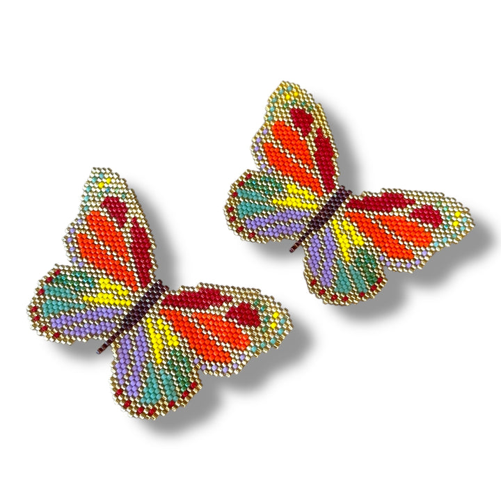 Aretes mariposas