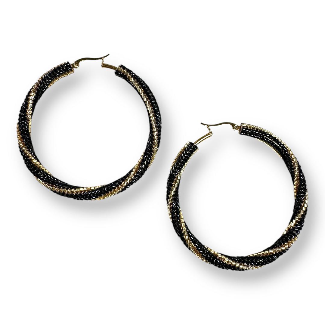 Aretes hoops Isabela grandes