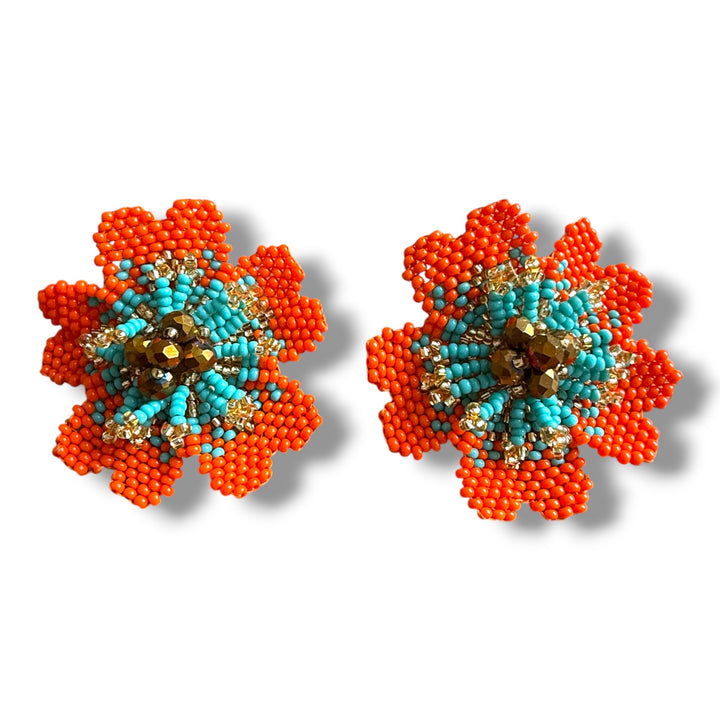 Aretes flor de lirio