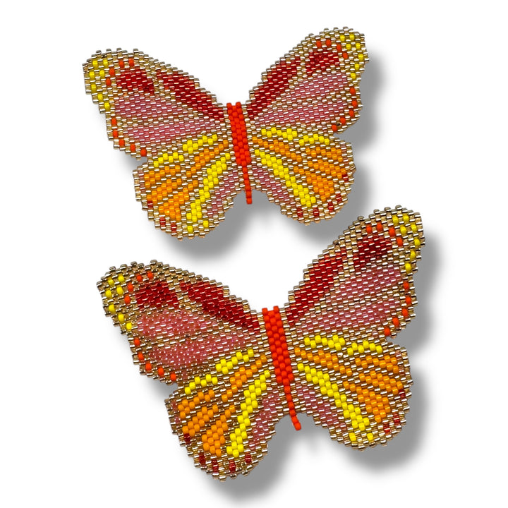 Aretes mariposas