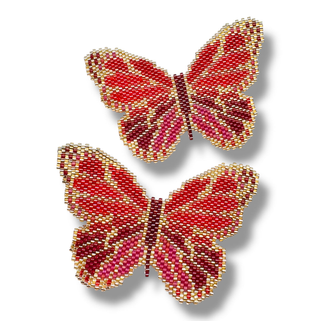 Aretes mariposas