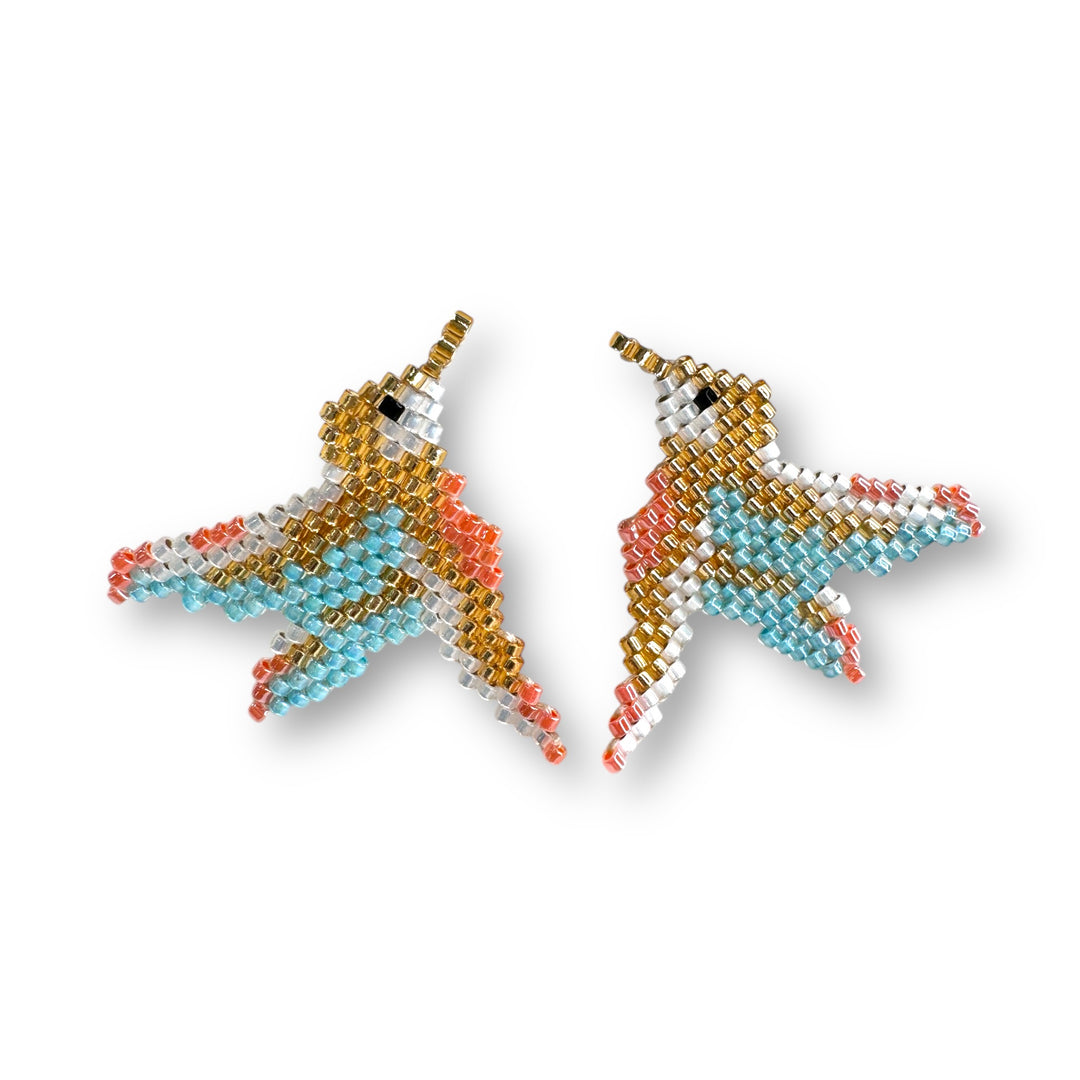 Aretes Colibrí Puro Amor