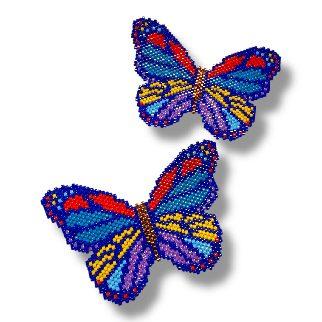 Aretes mariposas