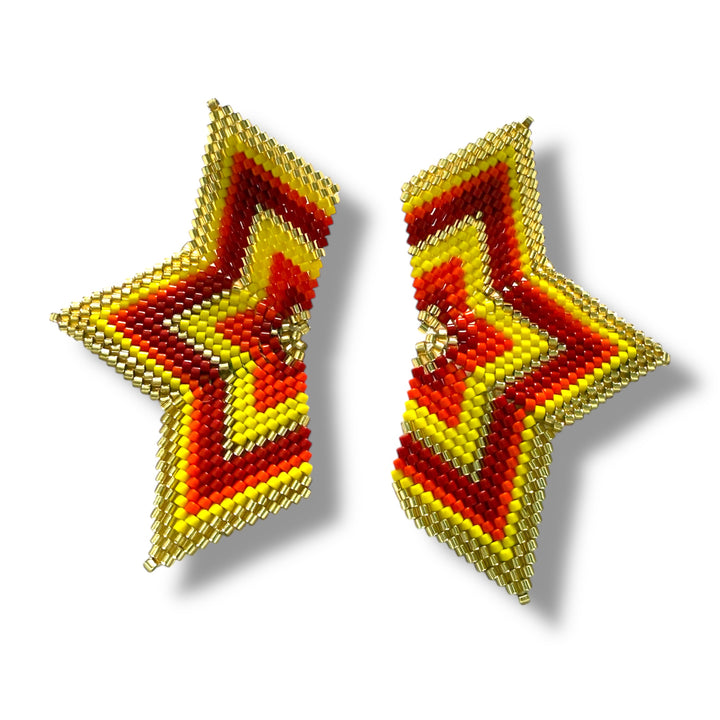 Aretes medias estrellas