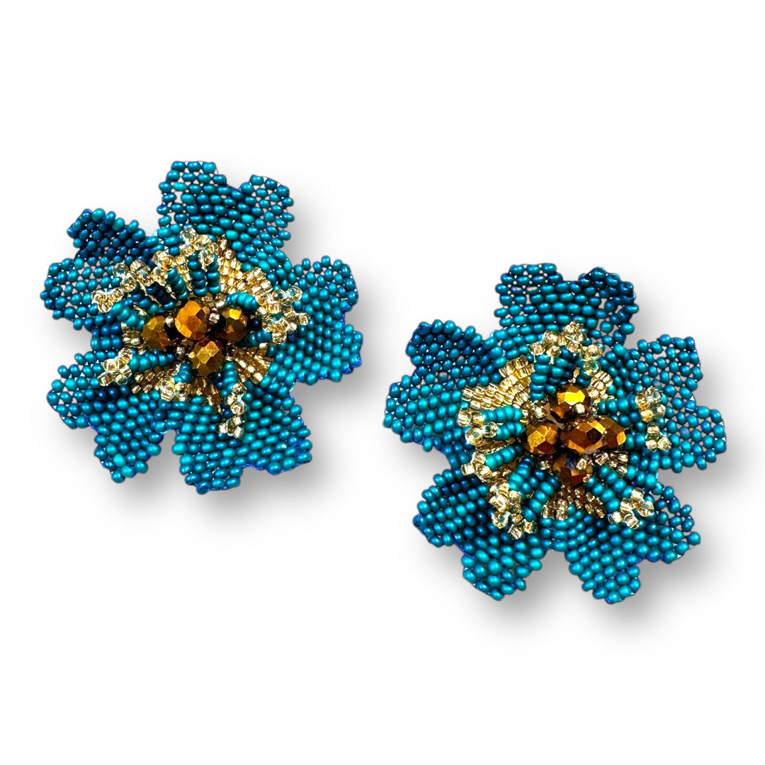 Aretes flor de lirio